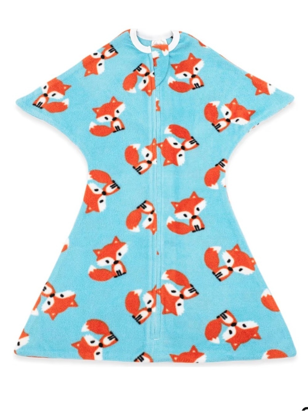 Sleeping Baby Friendly Fox Fleece Zipadee-Zip Swaddle Large 12M-24M